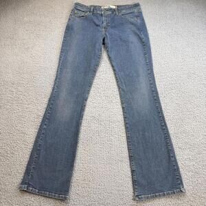 Y2K Vintage Levis 518 Superlow Bootcut Jeans Womens 11L 32W Blue Low Rise Denim